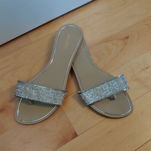 Aldo rhinestone sandal